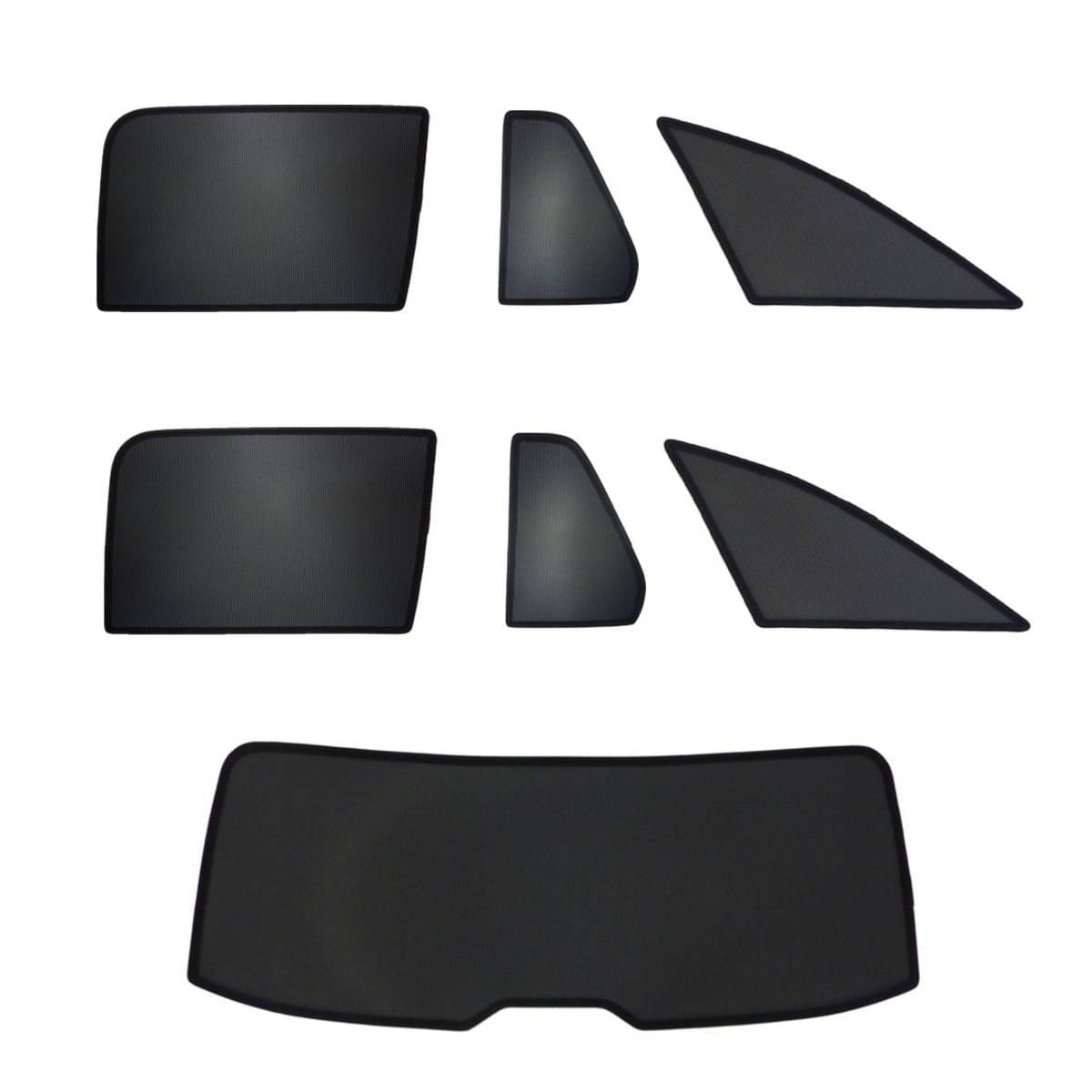 WINDESA SunClip Sonnenschutz - Sichtschutz Mercedes C-Klasse T-Modell Bj. 2014-2021 Set ABC - sun-10442abc