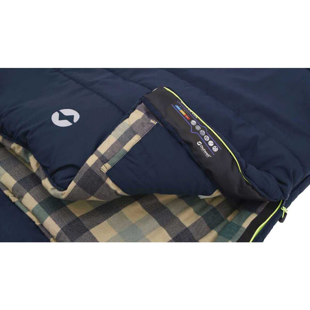 Outwell Camper Lux Deckenschlafsack Zipper rechts 235 x 90 cm - 230420