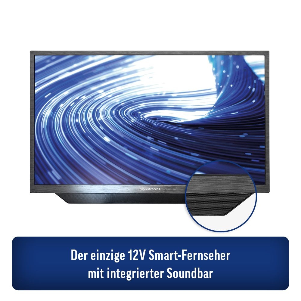 ALPHATRONICS SLA-27 DW SMART TV 27- -68 cm- Triple Tuner- DVD- BT 5.0- schwarz - 990979