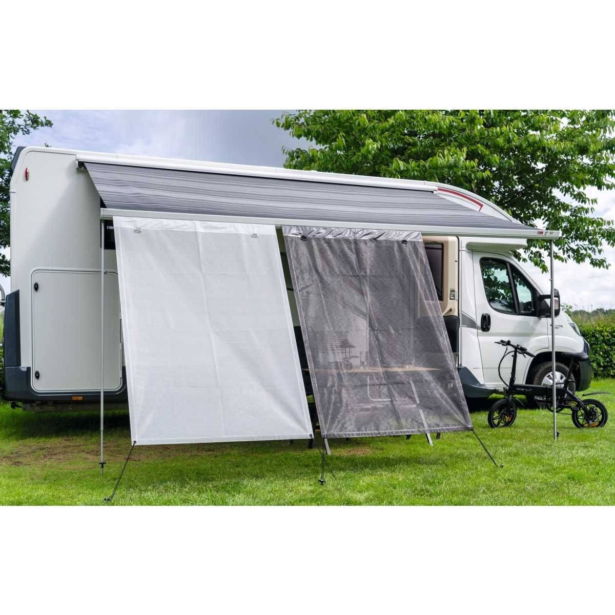 TRAVELLIFE ATINA Sun Blocker Front 175x120 cm Lichtgrau - 2627014