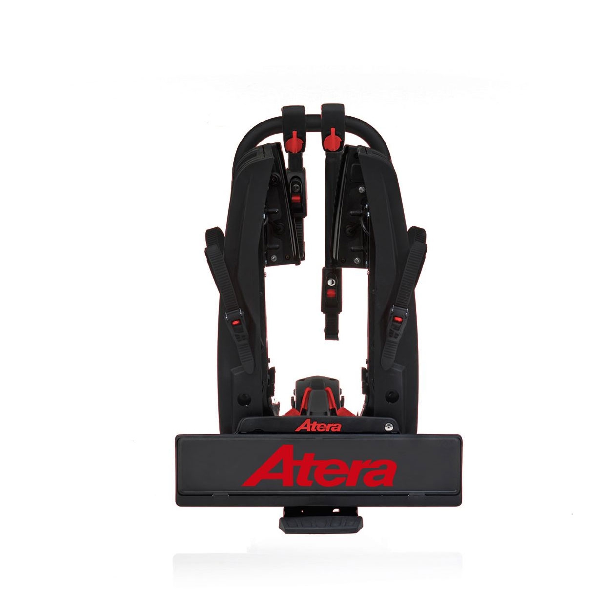 ATERA GENIO PRO Advanced 022784 Fahrradtraeger 2er Red Edition faltbar inkl- Tasche- Limitierte Auflage zum 60- Geburtstag von Atera - Red Edition- Fahrradtraeger fuer die Anhaengerkupplung von ATERA aus dem Allgaeu