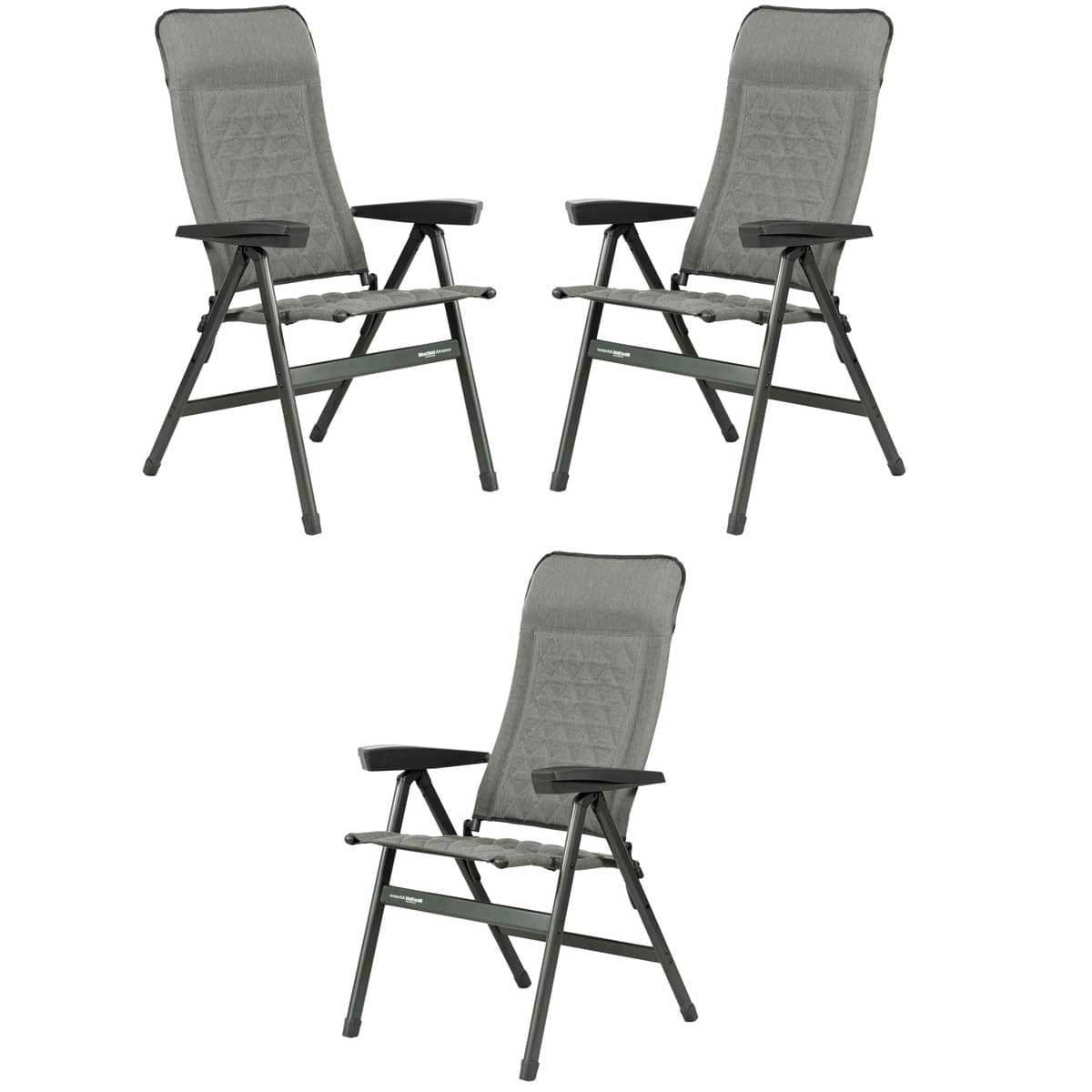 Set WESTFIELD Advancer Lifestyle grey 3 Stühle Set WESTFIELD Advancer Lifestyle Stuhl grey - Performance Series - 201-884 LG 3 Stuehle