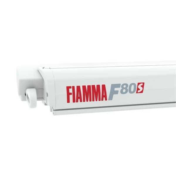 Markise FIAMMA F80 S 400 Royal grey Gehäuse weiß Markise FIAMMA F80 S 400 Royal grey Gehaeuse weiss 07830E03R