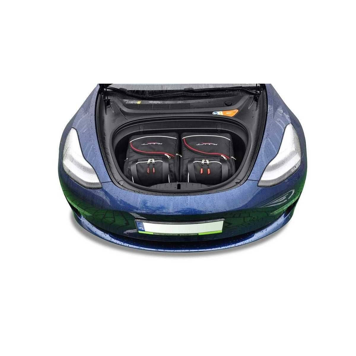KJUST Kofferraum Taschen Set fuer TESLA MODEL 3 Bj. 2017-2020 7er-Set - 7050005