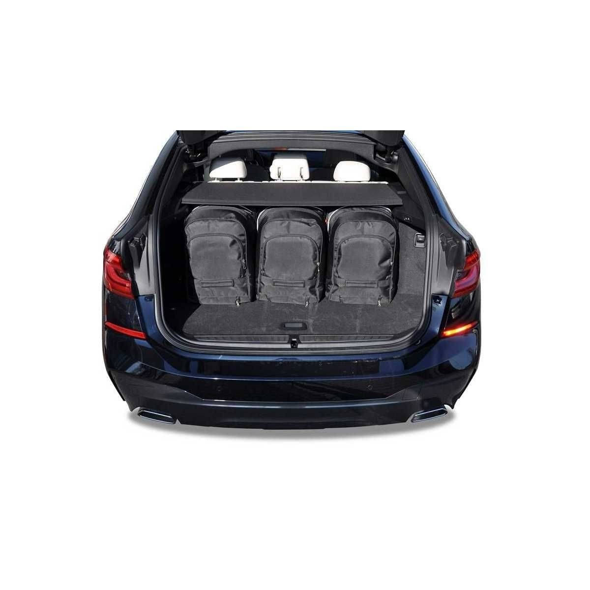 KJUST Kofferraum Taschen Set fuer BMW 6 GRAN TURISMO ab Bj. 2017 5er-Set - 7007066