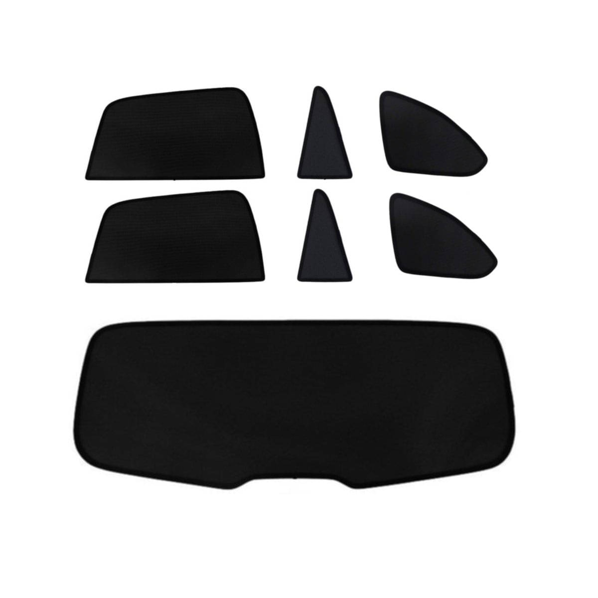 WINDESA SunClip Sonnenschutz - Sichtschutz BMW X1 Bj. 2015-2022 Set ABC - sun-10341abc