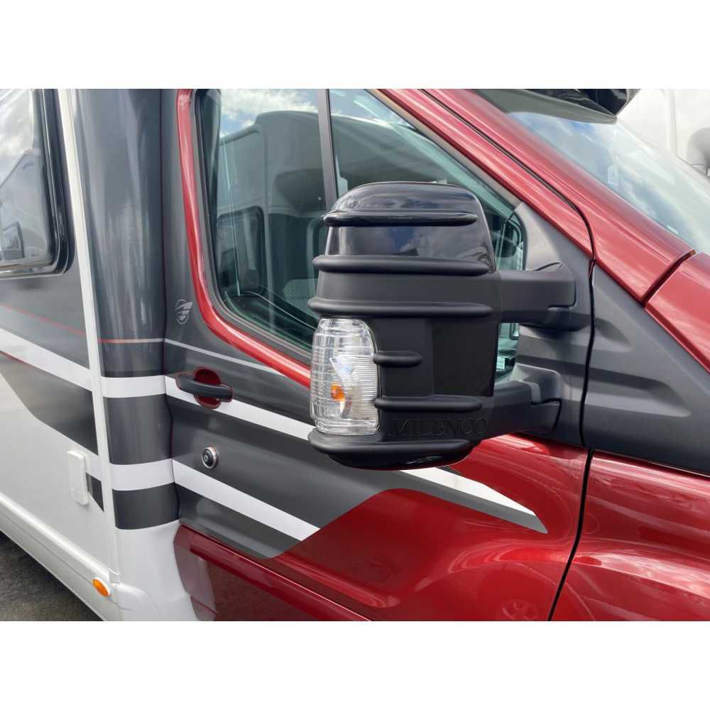 Milenco Spiegelschutz Set Ford Transit ab Baujahr 2014 schwarz 6866