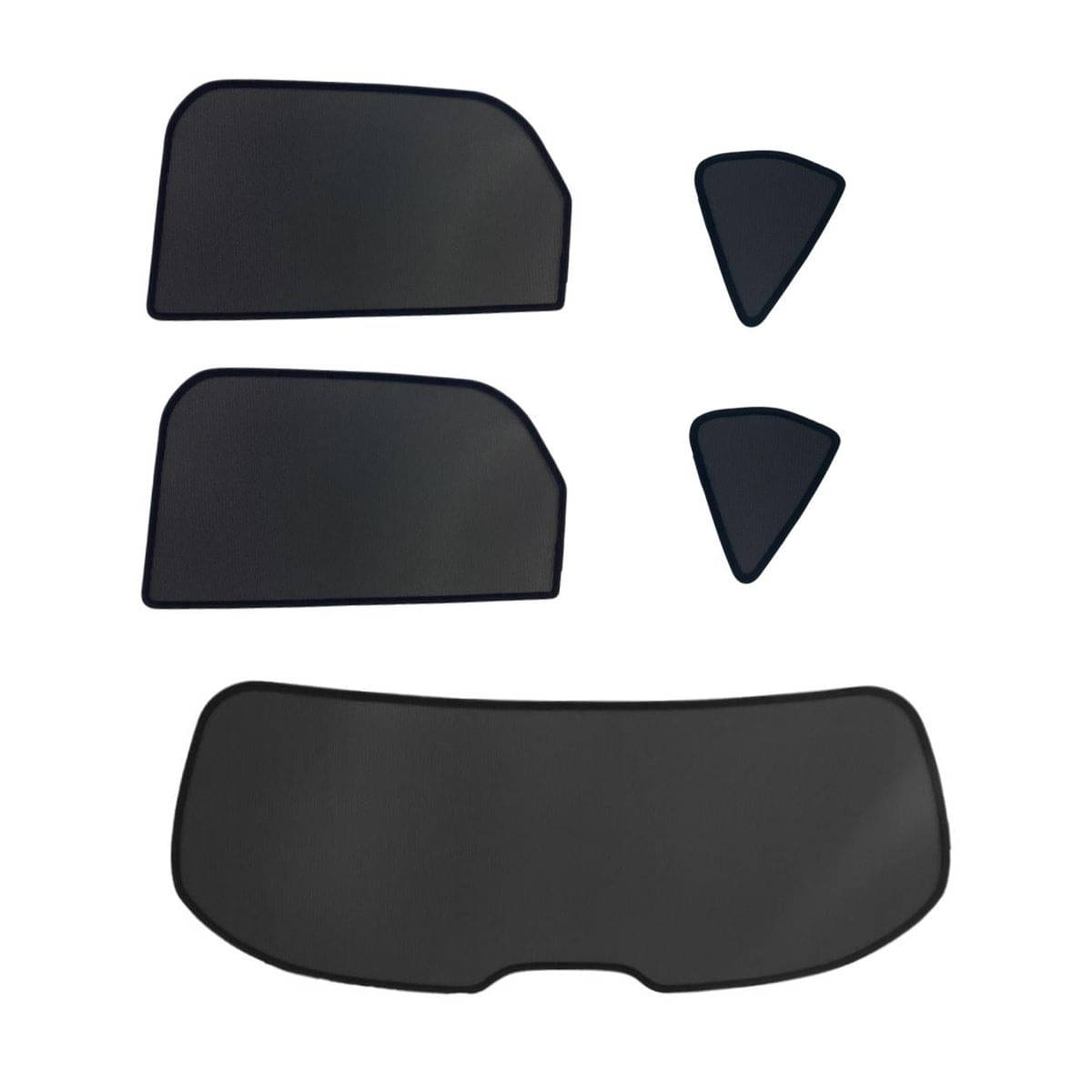 WINDESA SunClip Sonnenschutz - Sichtschutz Mazda CX-60 ab Bj. 2022 Set ABC - sun-10301abc