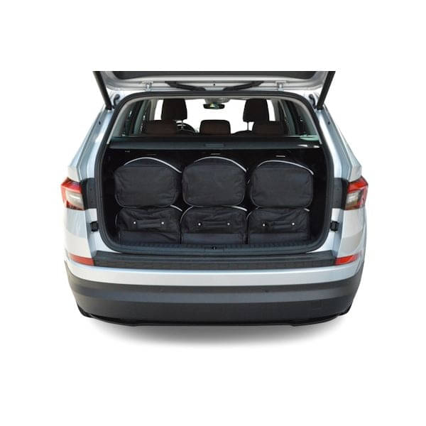 Car Bags S51201S SKODA Kodiaq Kombi 7-Sitzer Bj- 17-23 Reisetaschen Set- Auf Ihr Auto massgeschneidert- Das Original
