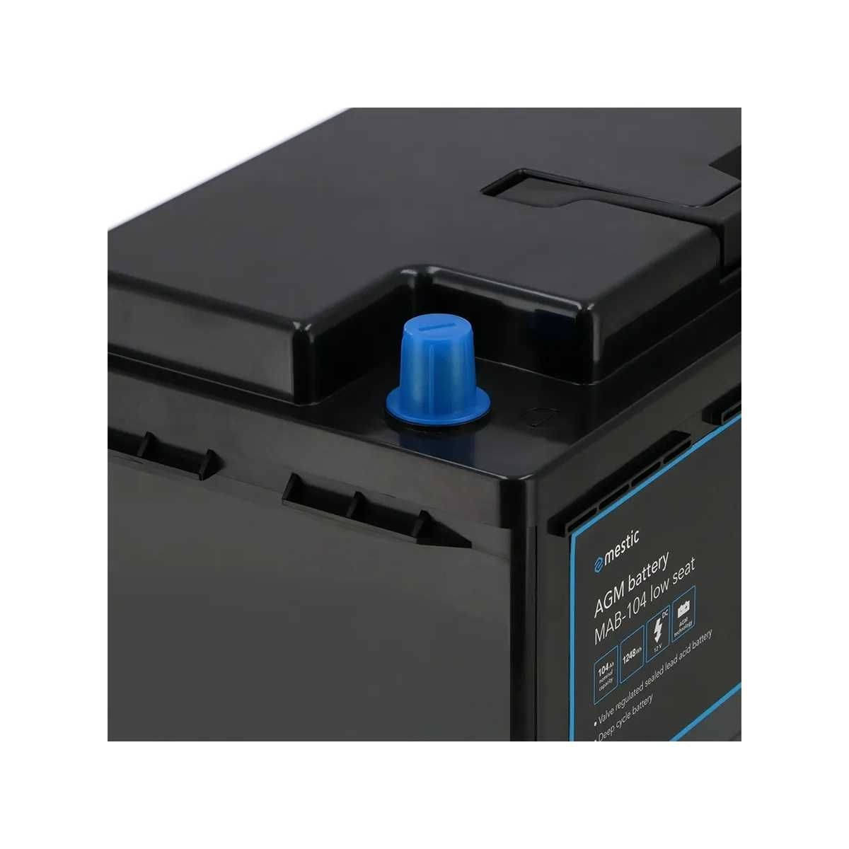 MESTIC MAB-104 Untertistz AGM-Batterie, 12 V, 104 Ah MESTIC MAB-104 Untertistz AGM-Batterie- 12 V- 104 Ah - 1518500