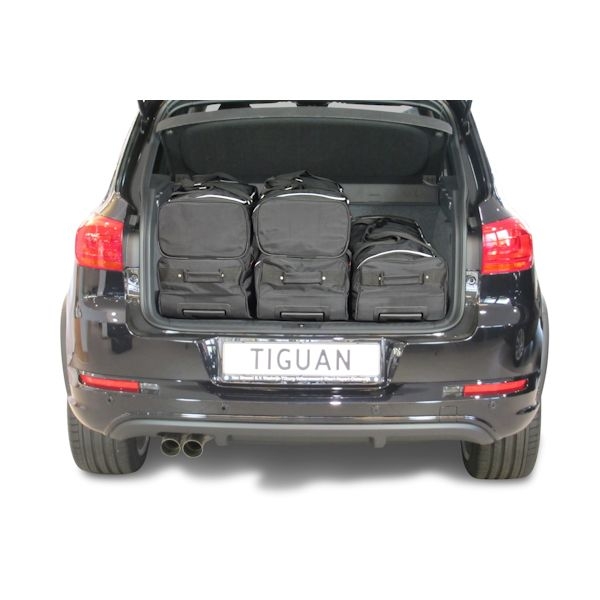 Car Bags V12801S VW Tiguan SUV Bj- 07-15 hoher Ladeboden - Reisetaschen Set- Auf Ihr Auto massgeschneidert- Das Original