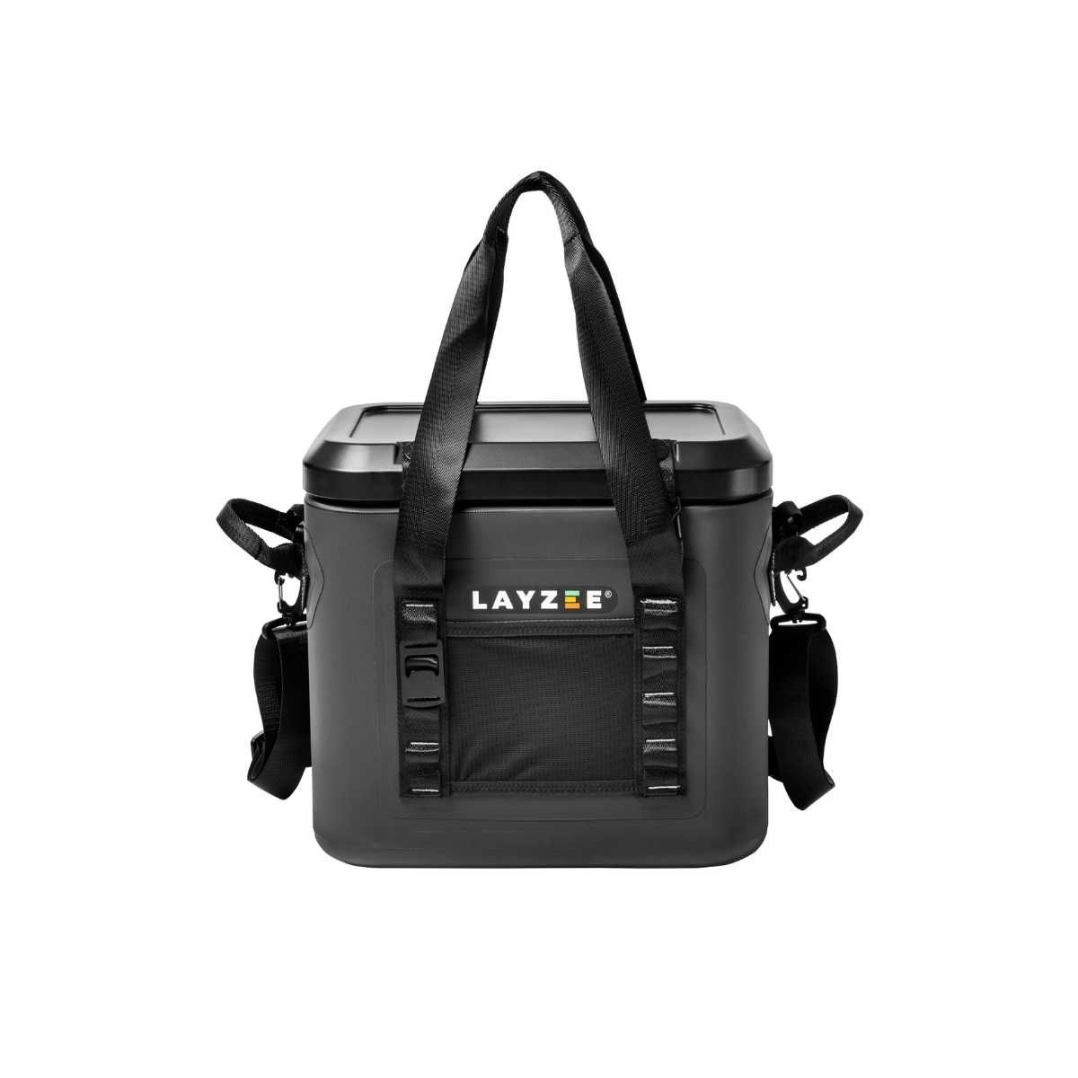 LAYZEE Kuehlbox Kuehltasche 13 L Anthrazit - CO-BA-AN