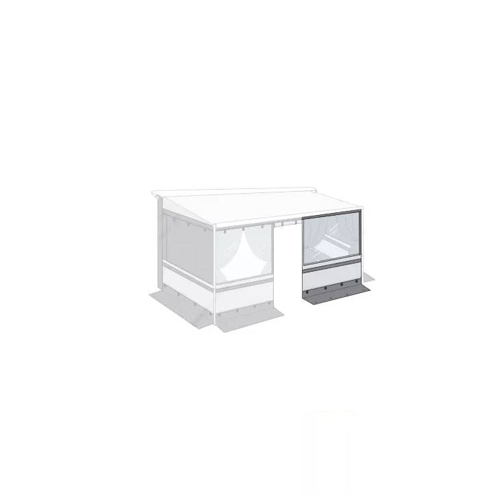 FIAMMA Privacy Room Light F80 370 cm Caravan Anbauhoehe 245 – 280 cm Komplettset - 08837B01- 08766N01-
