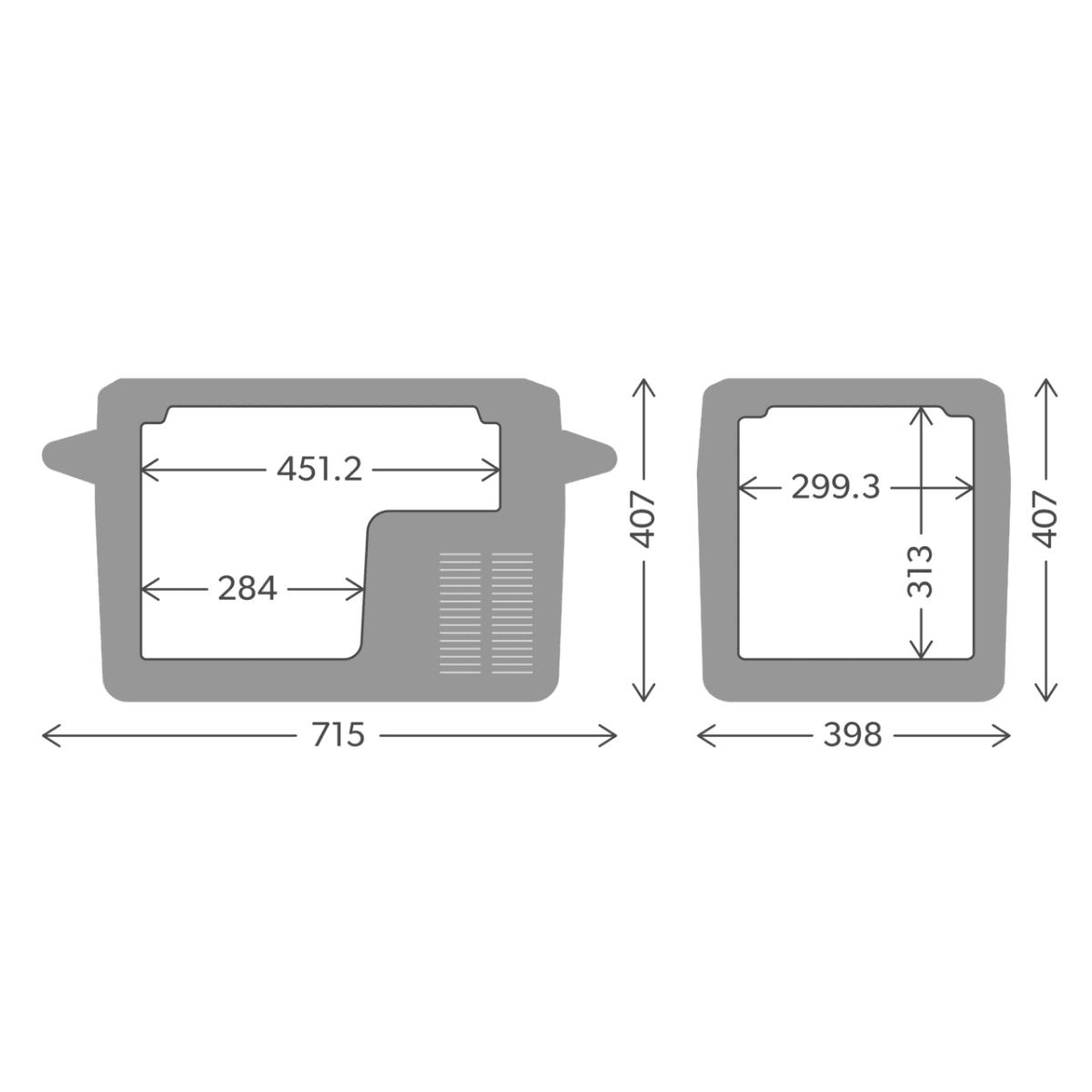 DOMETIC CoolFreeze CFF35 Kompressor Kuehlbox 12-24-230 V 34 L - 9600024842