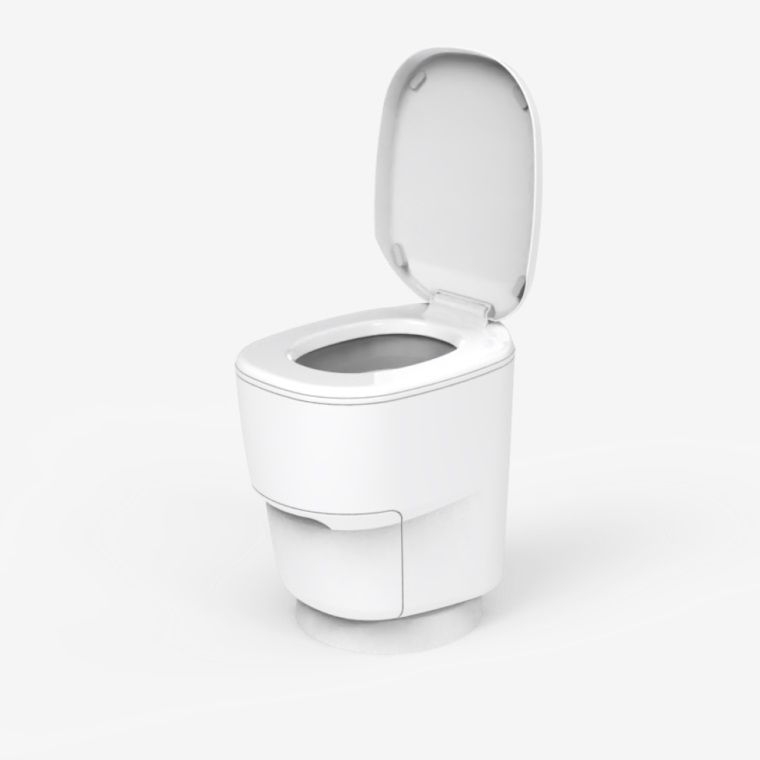 CLESANA Toilette C1 mit Rund-Sockel 