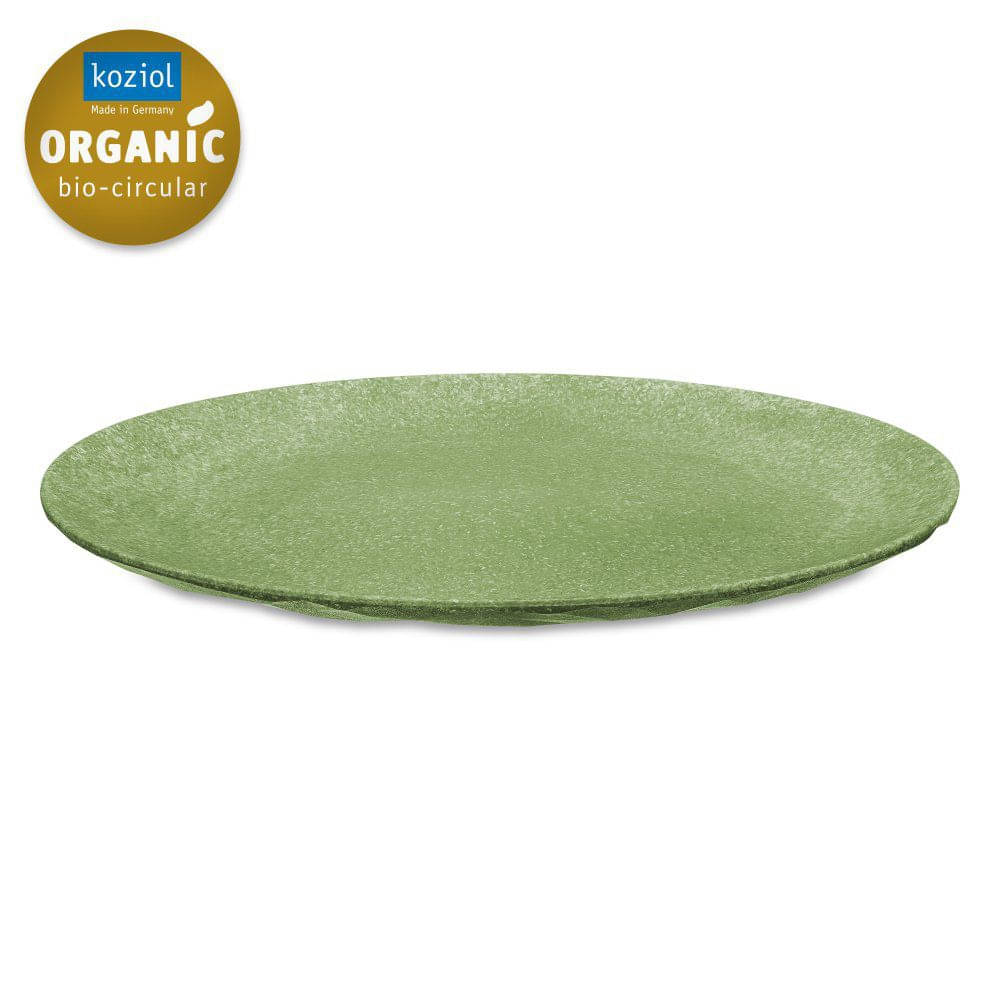 KOZIOL Essteller CLUB nature leaf green ø 26 cm 4er-Set - 8638703