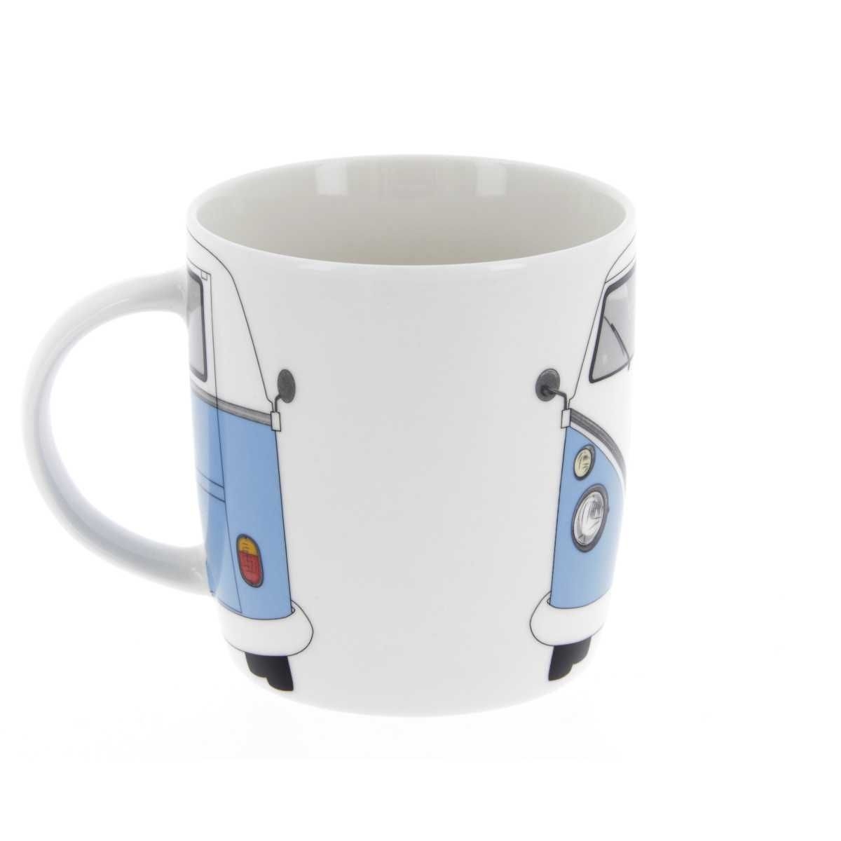 VW Collection VW T1 Bulli Bus Kaffeetasse blau-weiss - BUTA02