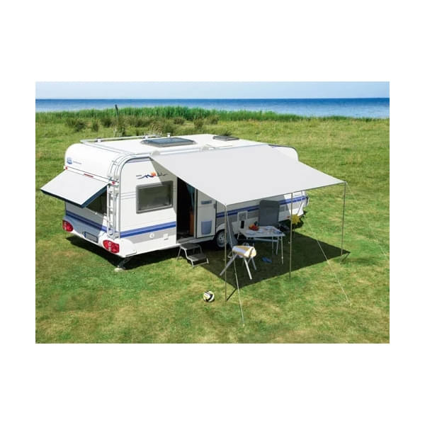 DWT Sonnnenvordach Flora Gr. 1 200 x 240 cm mit 22 mm Aufstellstangen - 1873013