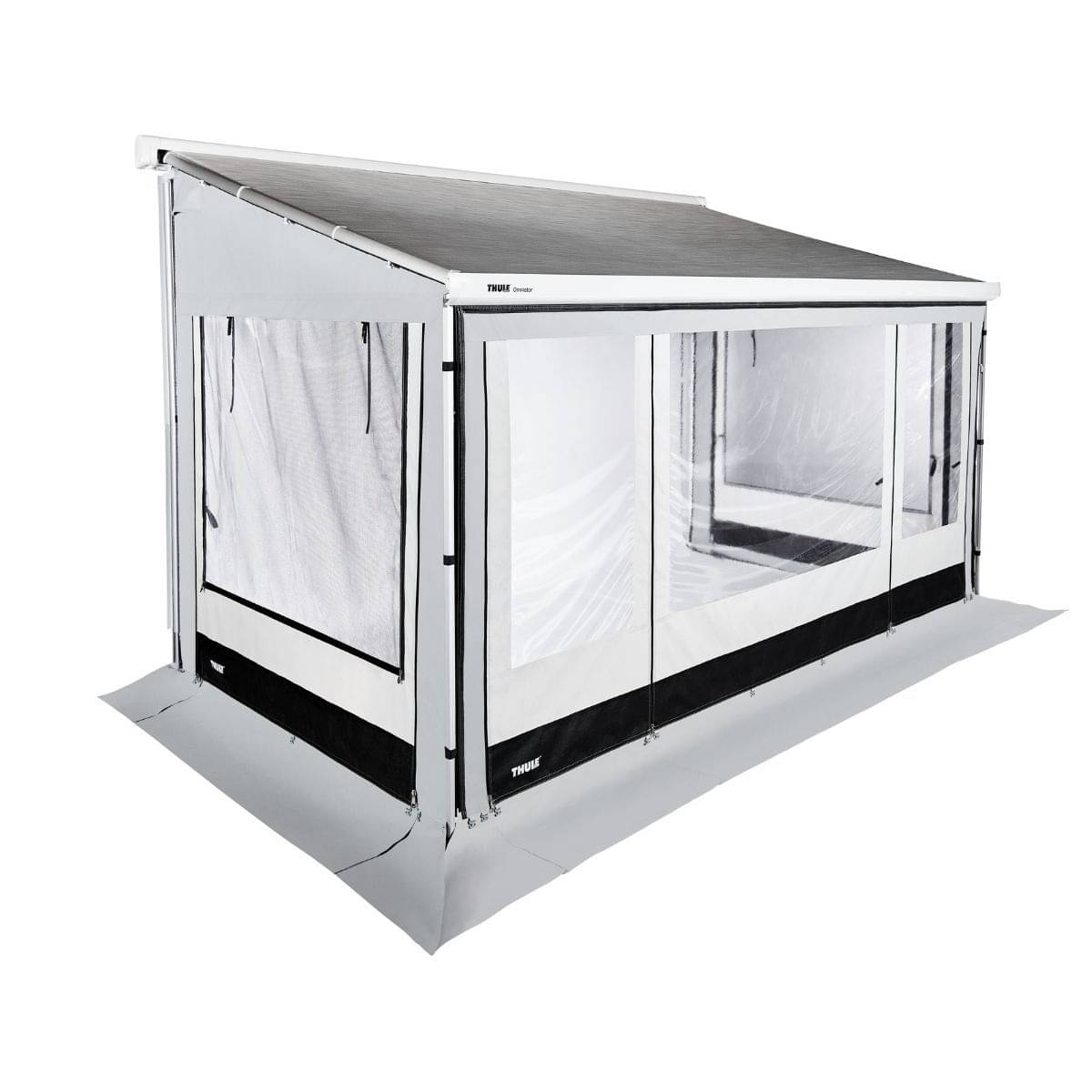 THULE Markisen-Vorzelt RESIDENCE G3 fuer Markise 8000 Hoehe XL 260-274 cm Laenge 600 cm - 301549 301516