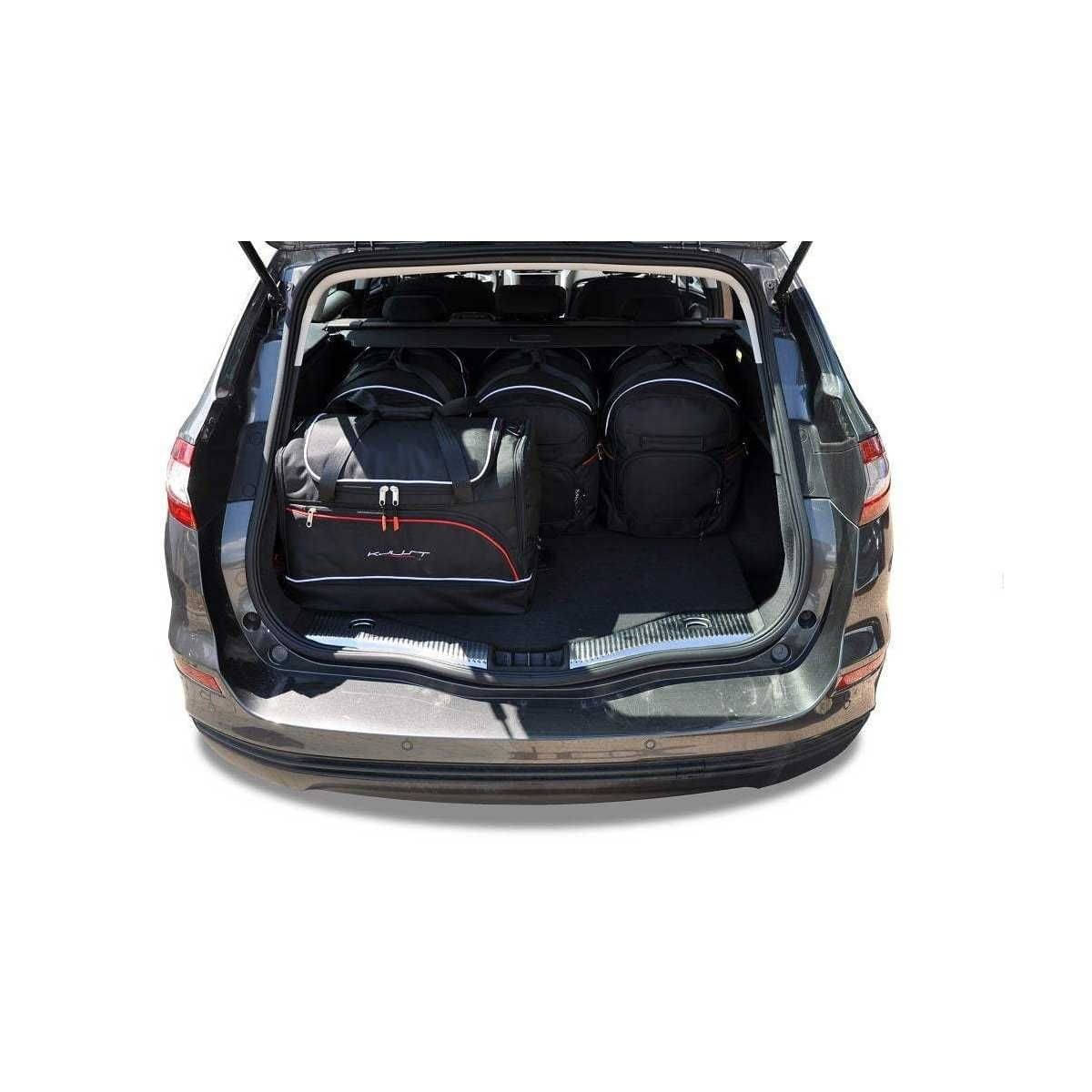 KJUST Kofferraum Taschen Set fuer FORD MONDEO Kombi Bj. 2014-2021 5er-Set - 7015007