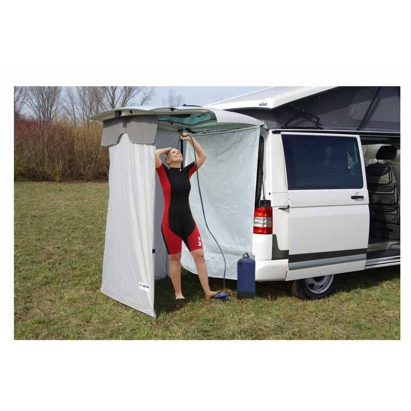 REIMO TENT Duschvorhang Sichtschutz fuer Heckklappe fuer Busse und Mini-Vans - 936287