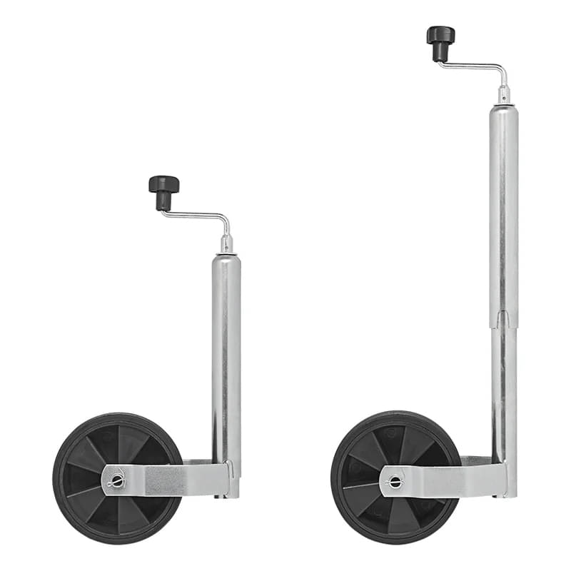 ProPlus Stuetzrad Ø48 mm Kunststoff-Felge mit Vollgummi-Reifen 220 x 70 mm - 341509