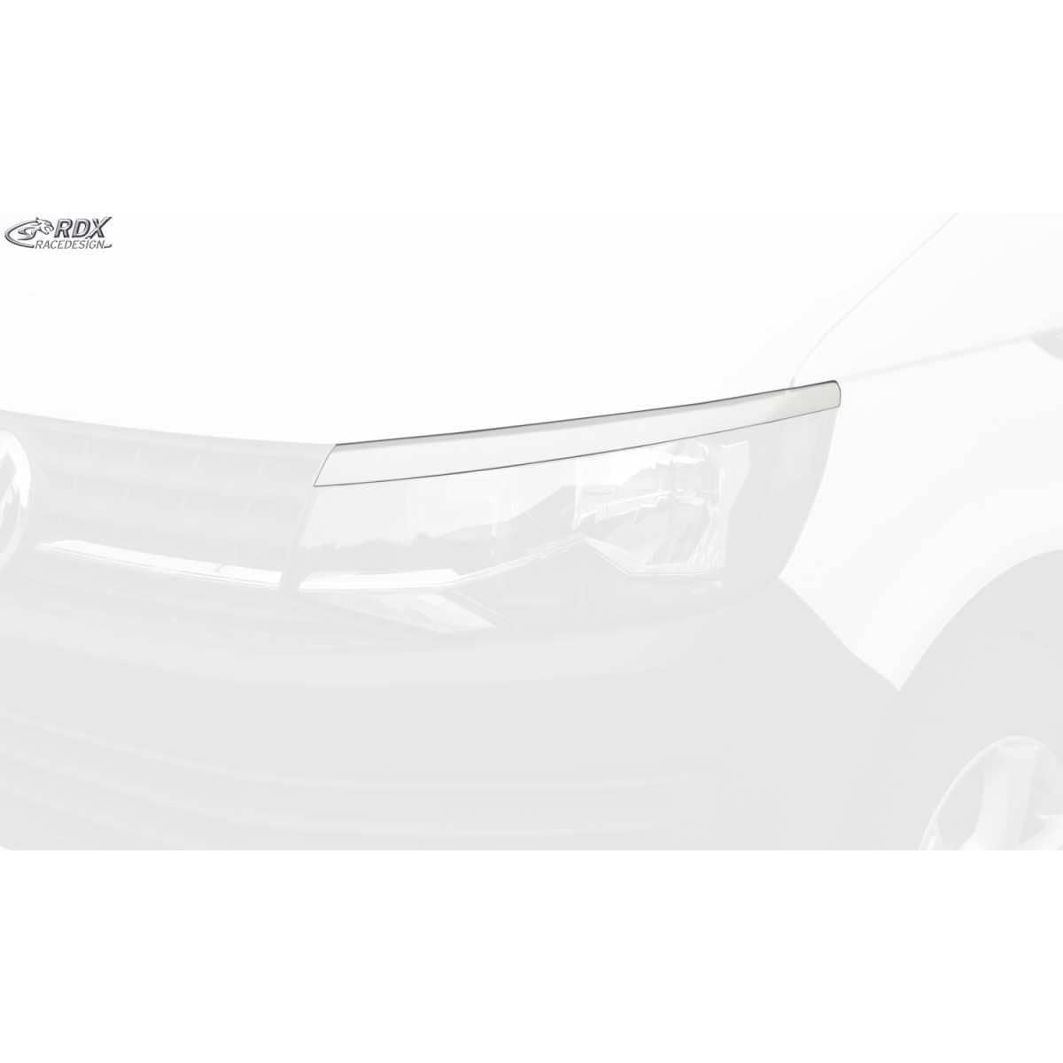 RDX Scheinwerferblenden Böser Blick für VW T6 Bj. 2015-2019 RDX Racedesign Scheinwerferblenden fuer VW T6 2015- Boeser Blick - RDSB153
