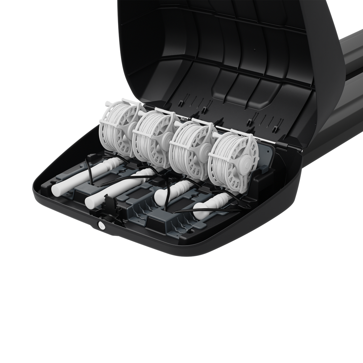 Thule RodVault 4-rod - 870017 - THULE Dachtraeger fuer 4 Fliegenruten abschliessbar