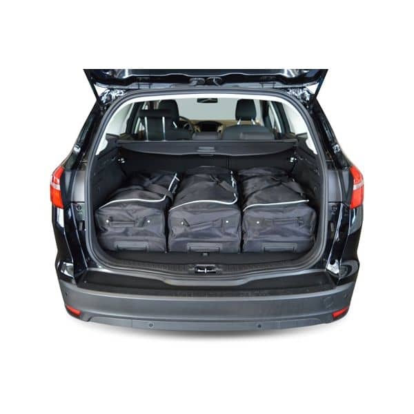 Car Bags F10301S Ford Focus Kombi Bj- 10-18 Reisetaschen Set- Auf Ihr Auto massgeschneidert- Das Original