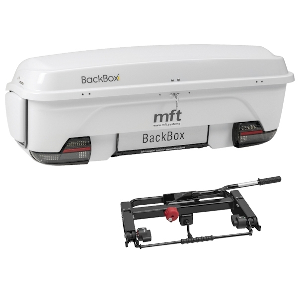 MFT 1500 BackBox silber Heckbox mit BackCarrier Tragemodul euro-select