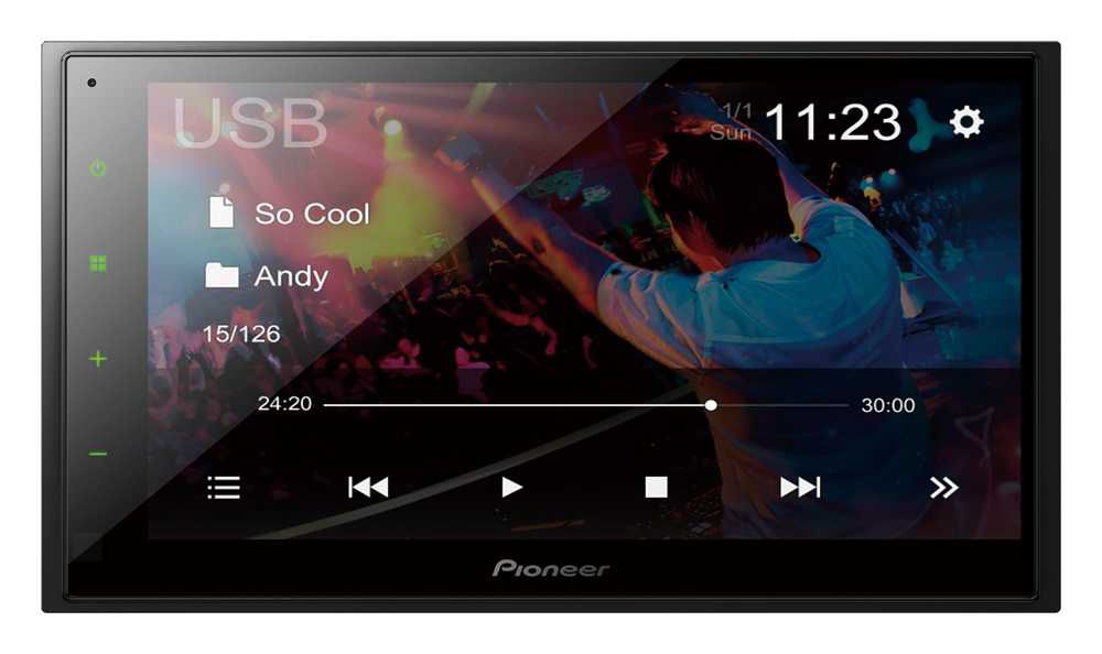 PIONEER 2-DIN-Mediareceiver mit 6-8-Touchscreen DMH-A340DAB - DMH-A340DAB