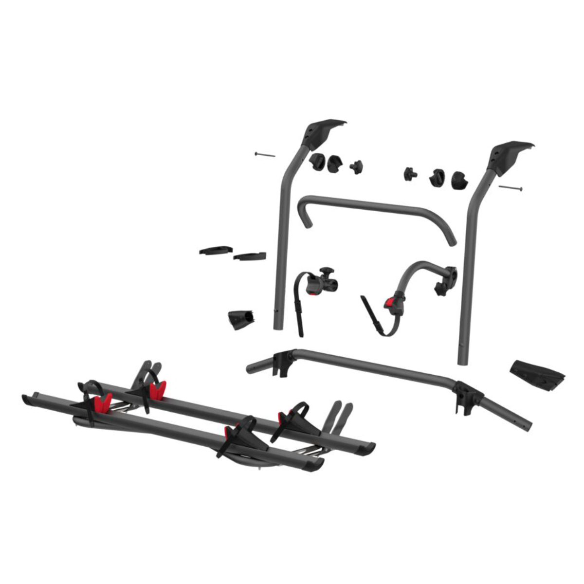 FIAMMA Carry Bike VW T5 Pro Deep Black Fahrradtraeger fuer 2 Fahrraeder - 02096-71A