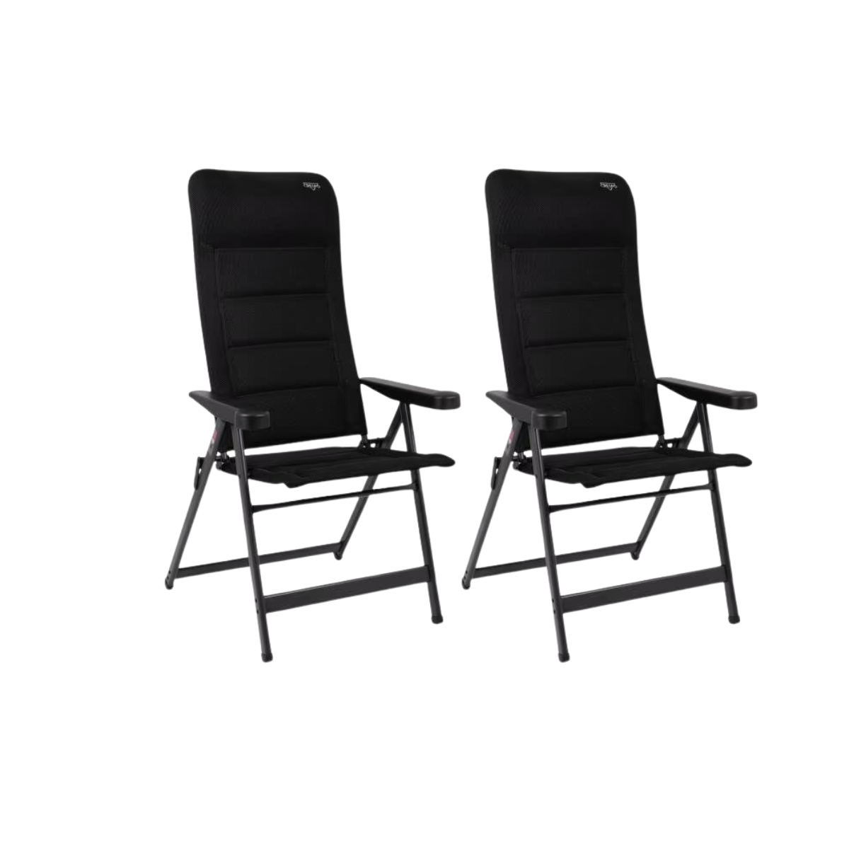 CRESPO Campingstuhl Air Deluxe AP-240-AD schwarz 2er-Set - 1149141