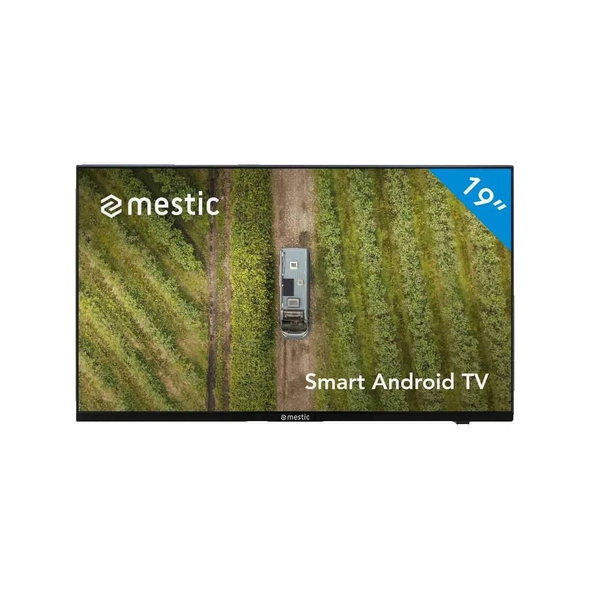 MESTIC MTV-19 LED-TV 18-5 Zoll -47 cm- Triple-Tuner- BT 4.2- Android-Smart-TV- Anthrazit - 1520100
