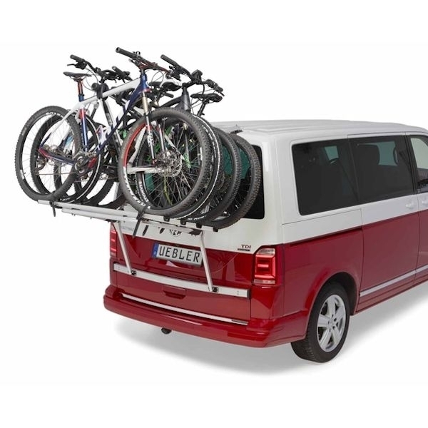 UEBLER 30364 Fahrradtraeger primavelo VW Volkswagen T6 Family komplett fuer 4 Fahrraeder