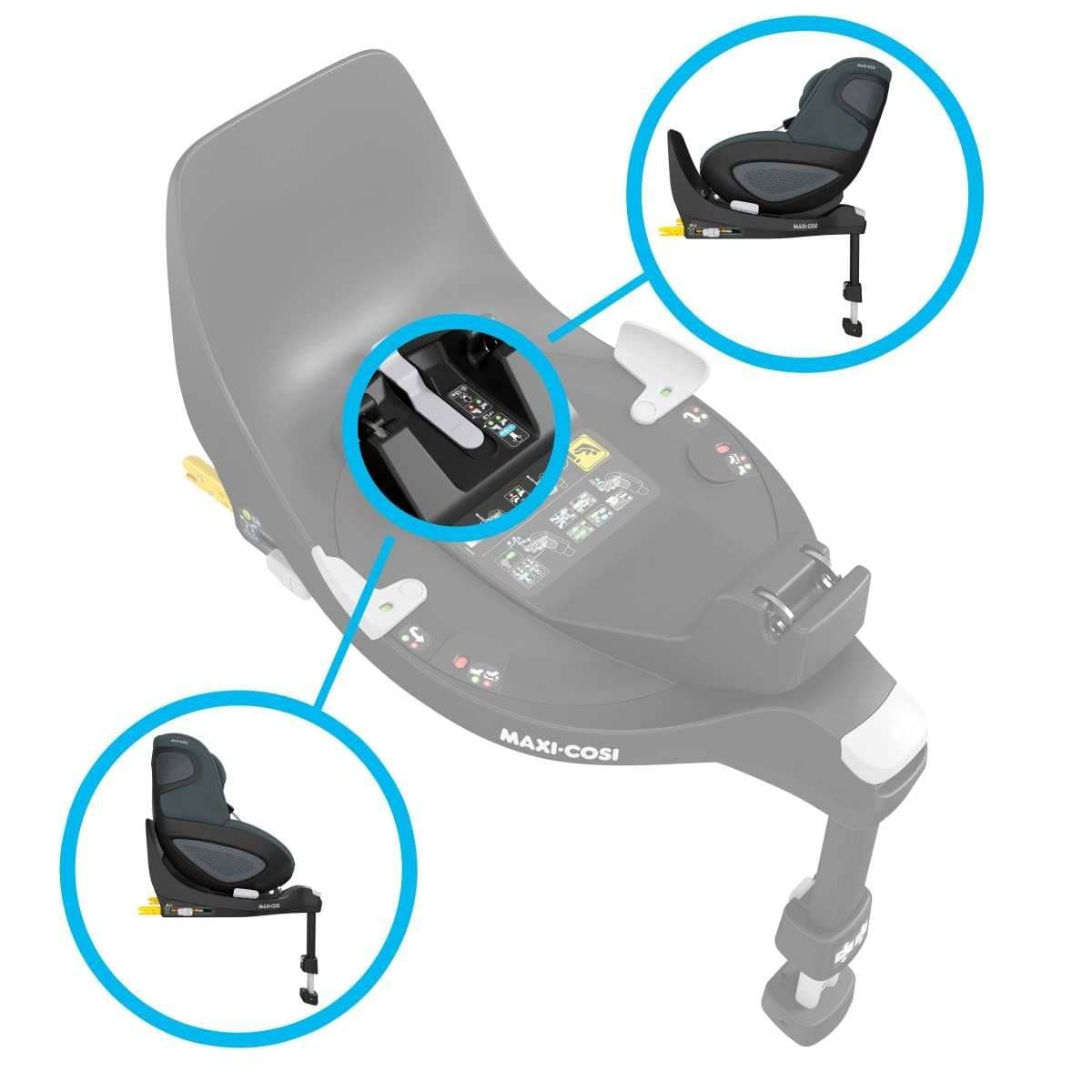 MAXI-COSI Isofix Basisstation FAMILYFIX 360 - 8043010110