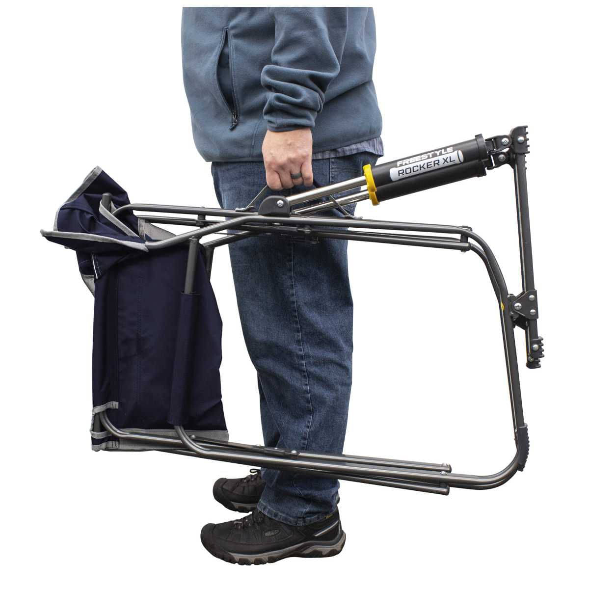 GCI faltbarer Schaukelstuhl Freestyle Rocker XL Indigo Blue - 47060