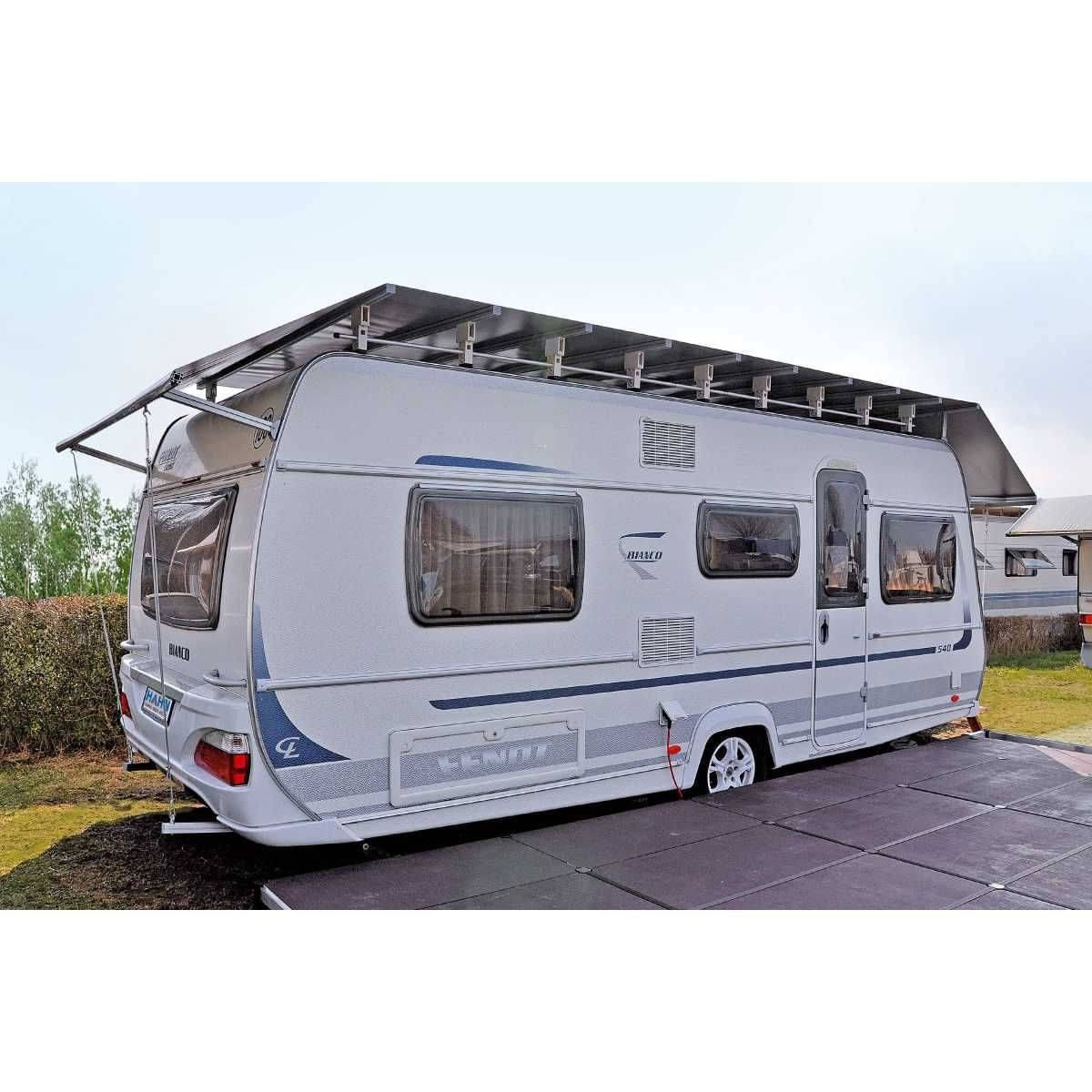 Hahn Zelte Wohnwagen Schutzdach Soelden 350-390 Gr. 1 - Z00795_01