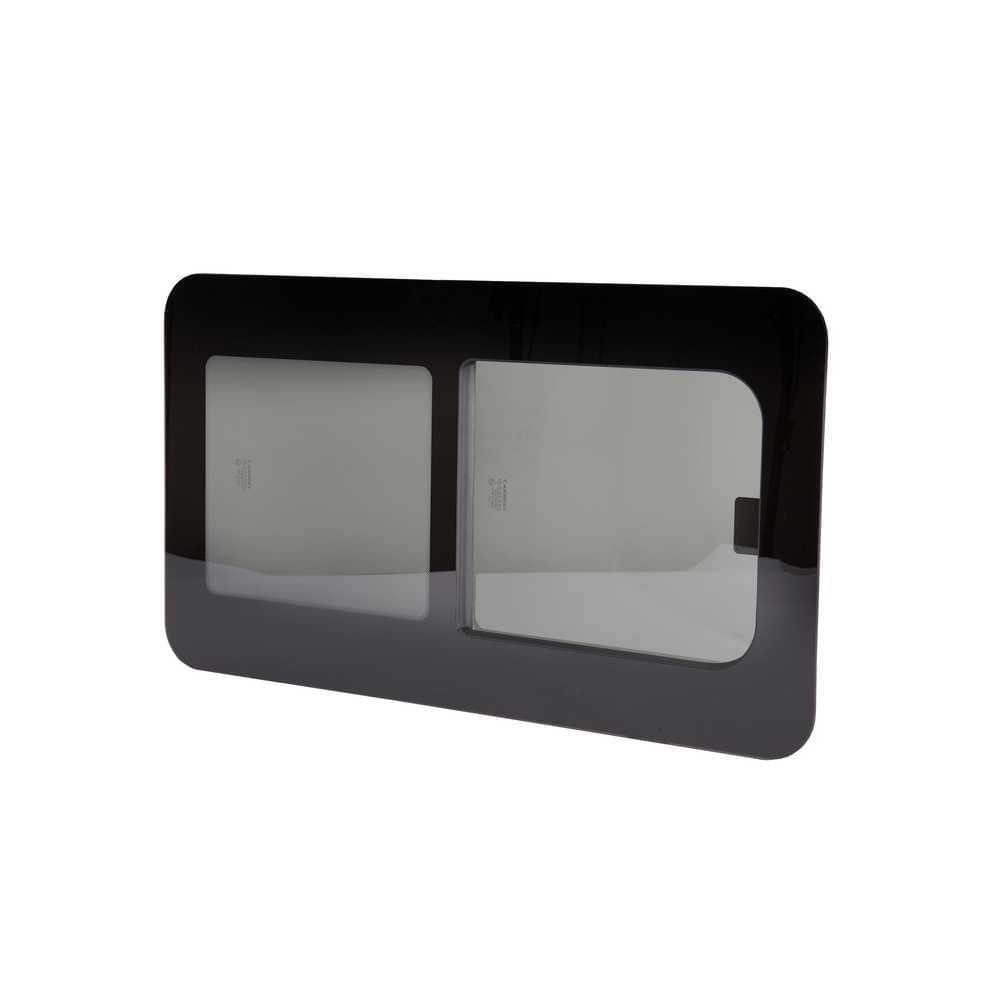 CARBEST Schiebefenster Universal 800 x 450 mm Echtglas - 31725