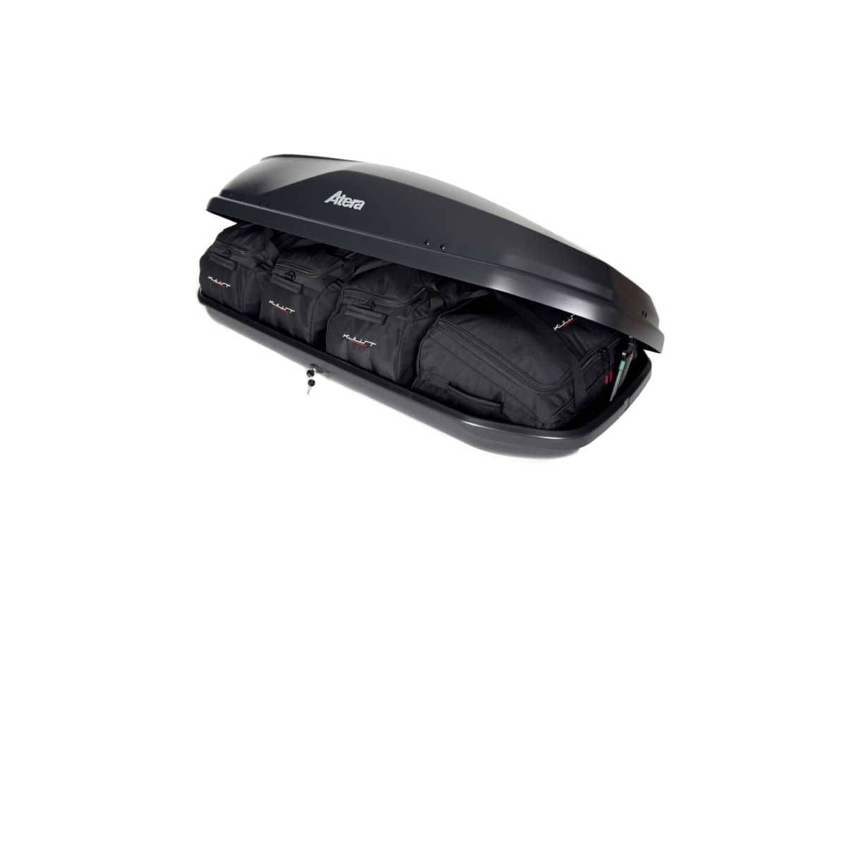 KJUST Dachboxen Taschen Set fuer Dachbox ATERA CASAR M 4er-Set - 13136