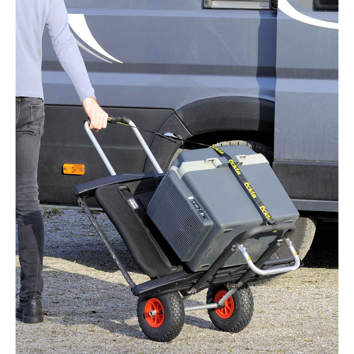 ECKLA Campingboy 2 universeller Transportwagen mit Luftrad 260 - 77530