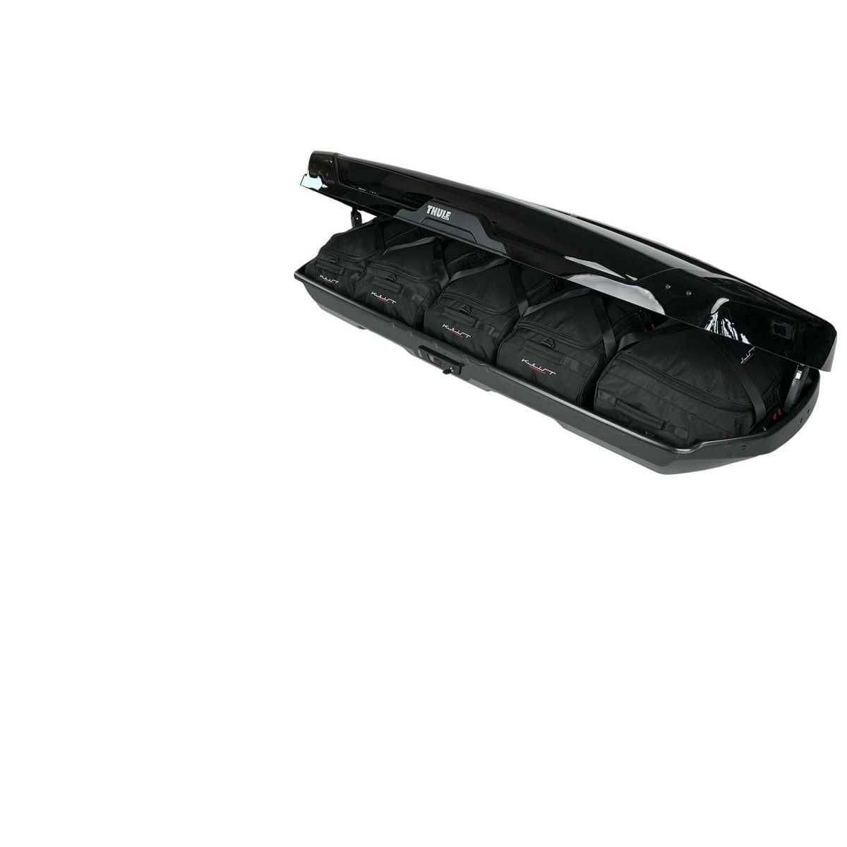 KJUST Dachboxen Taschen Set fuer Dachbox THULE MOTION XT ALPINE 5er-Set - 13175