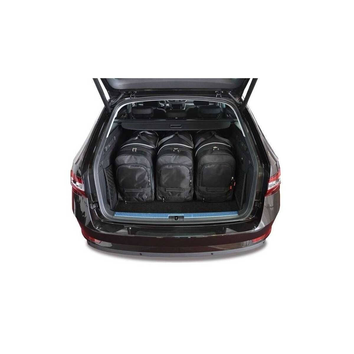 KJUST Kofferraum Taschen Set fuer SKODA SUPERB Kombi ab Bj. 2015 5er-Set - 7037014