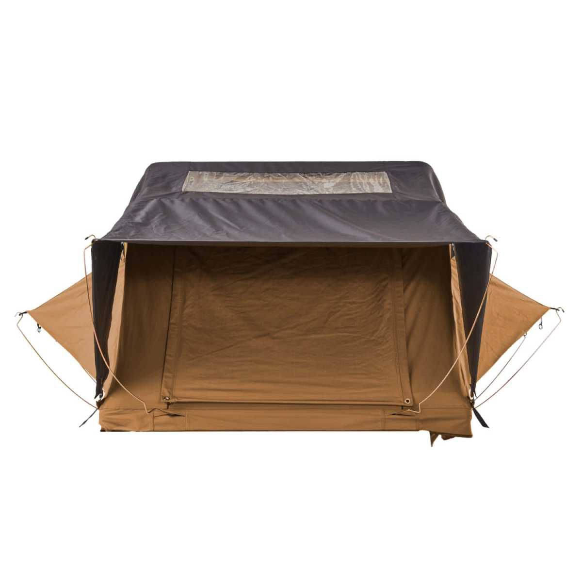 VICKYWOOD Dachzelt BIG WILLOW 180 Gen. 3 ECO goldbraun - VW-RT-BW3-180-EY