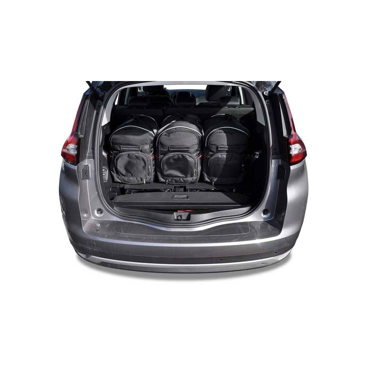 KJUST Kofferraum Taschen Set fuer RENAULT GRAND SCENIC Bj. 2016-2021 5er-Set - 7034041