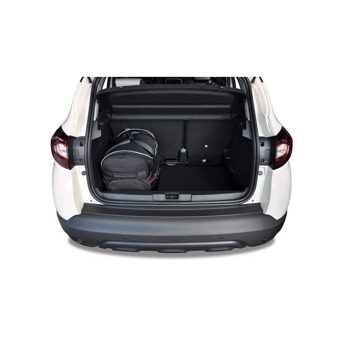 KJUST Kofferraum Taschen Set fuer RENAULT CAPTUR Bj. 2013-2019 3er-Set - 7034004