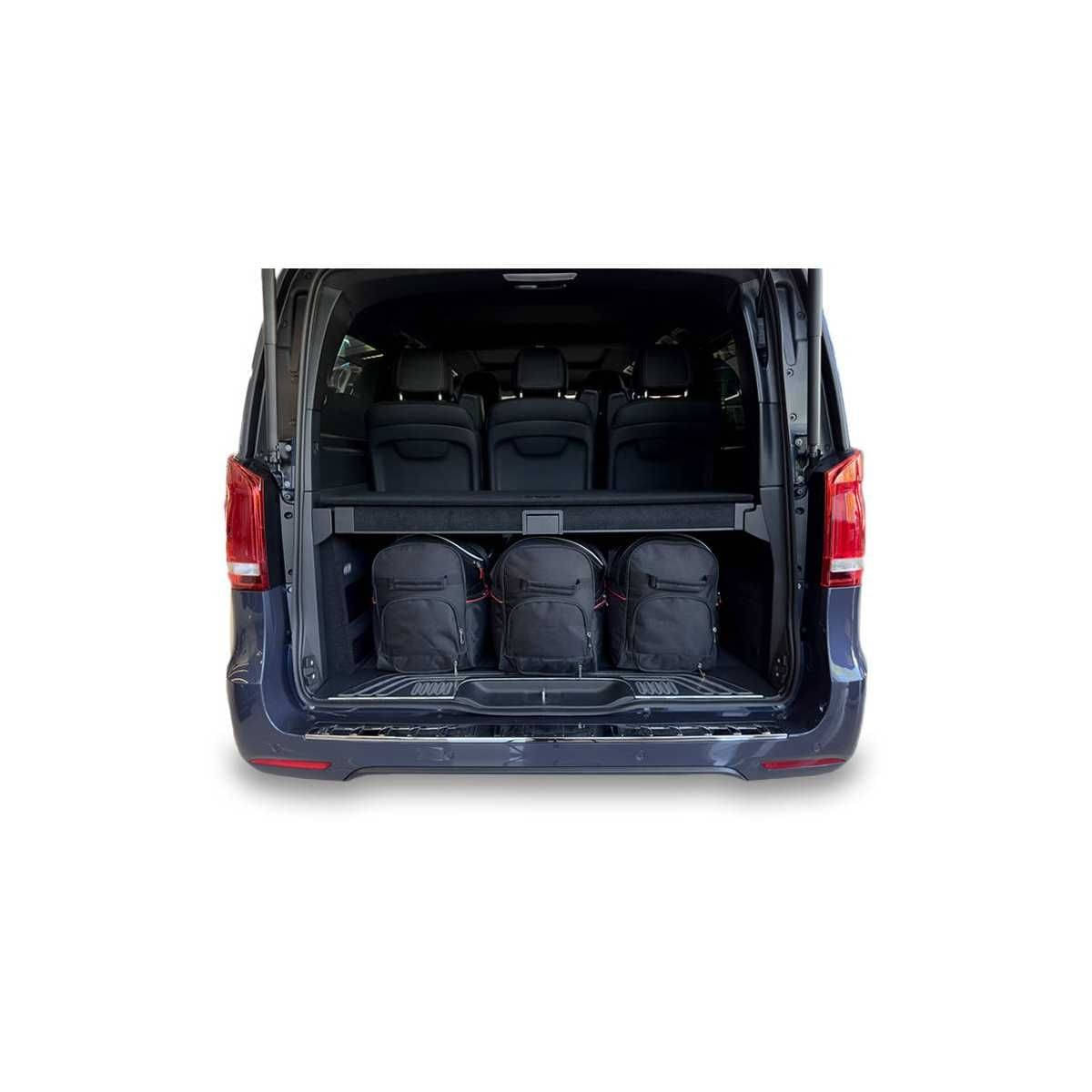 KJUST Kofferraum Taschen Set fuer MERCEDES-BENZ EQV LONG ab Bj. 2020 7er-Set - 7027086