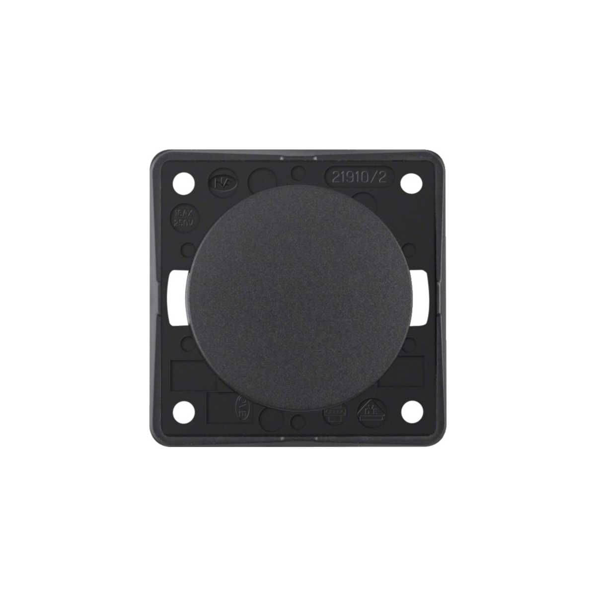 BERKER INTEGRO Flow Ausschalter anthrazit matt BERKER INTEGRO Flow Ausschalter anthrazit matt - 9 3652 25 05