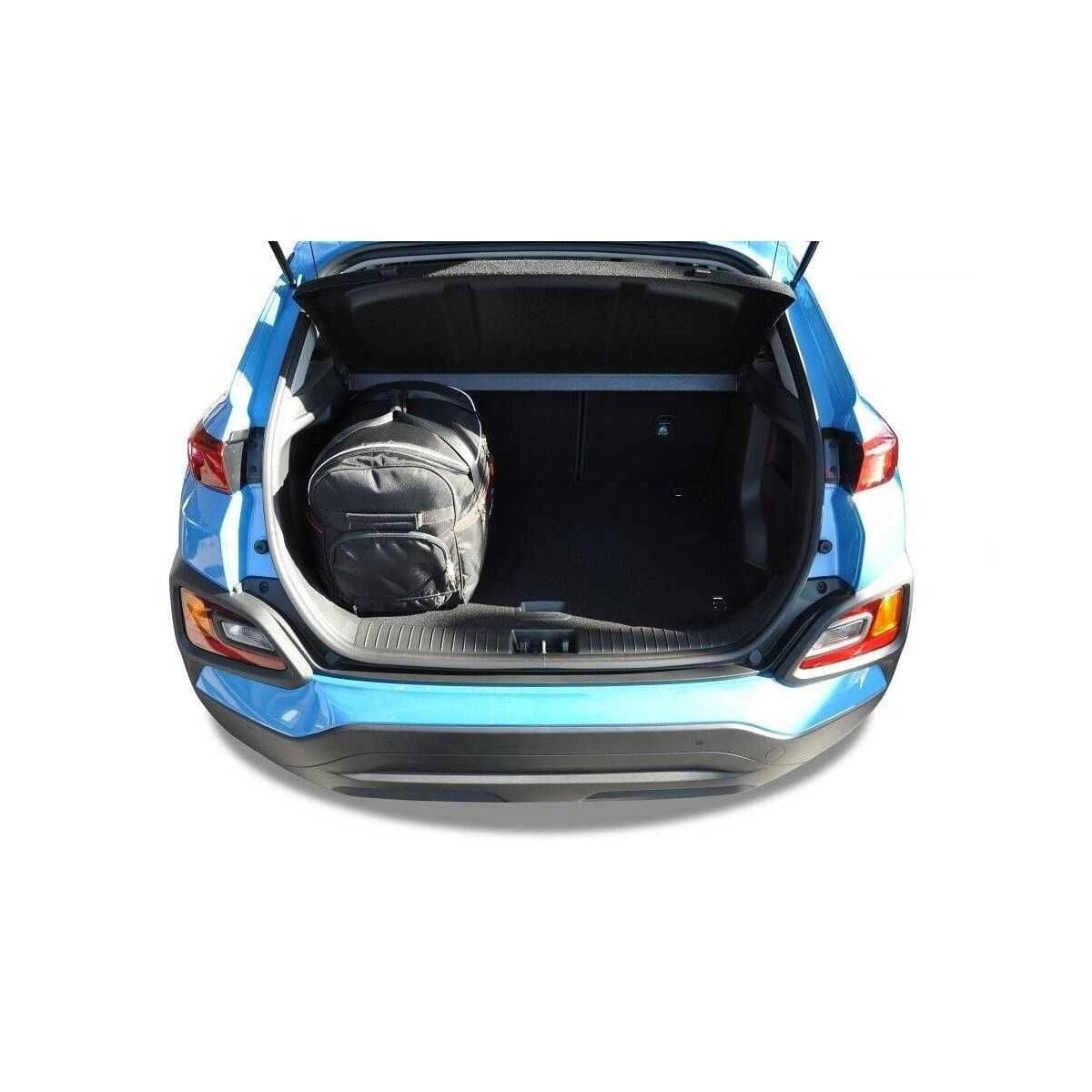 KJUST Kofferraum Taschen Set fuer HYUNDAI KONA EV Bj. 2018-2022 3er-Set - 7018045