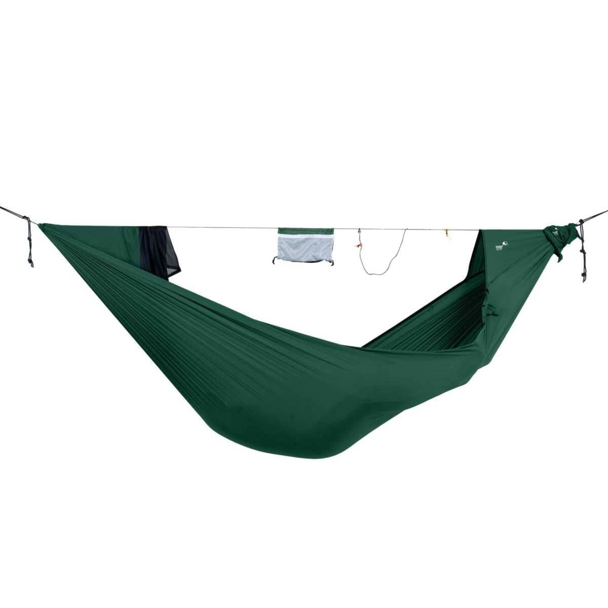 TICKET TO THE MOON Lightest Pro Hammock Hängematte Forest Green inkl. Lightest Straps TICKET TO THE MOON Lightest Pro Hammock Haengematte Forest Green inkl. Lightest Straps - TMLPROR51 TMLSTRAP